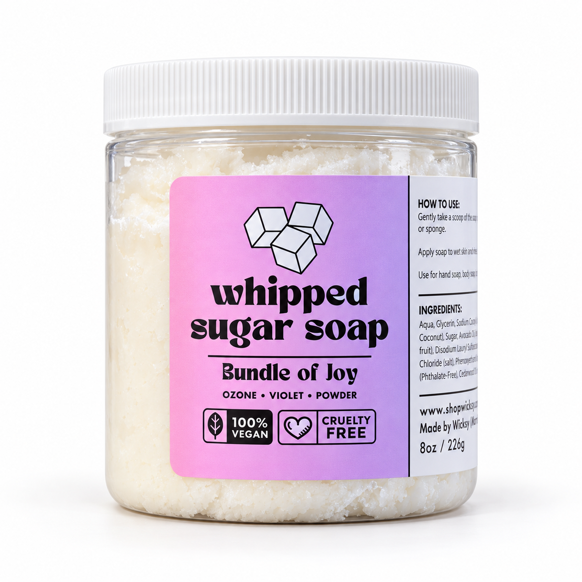Bundle of Joy Whipped Sugar Soap