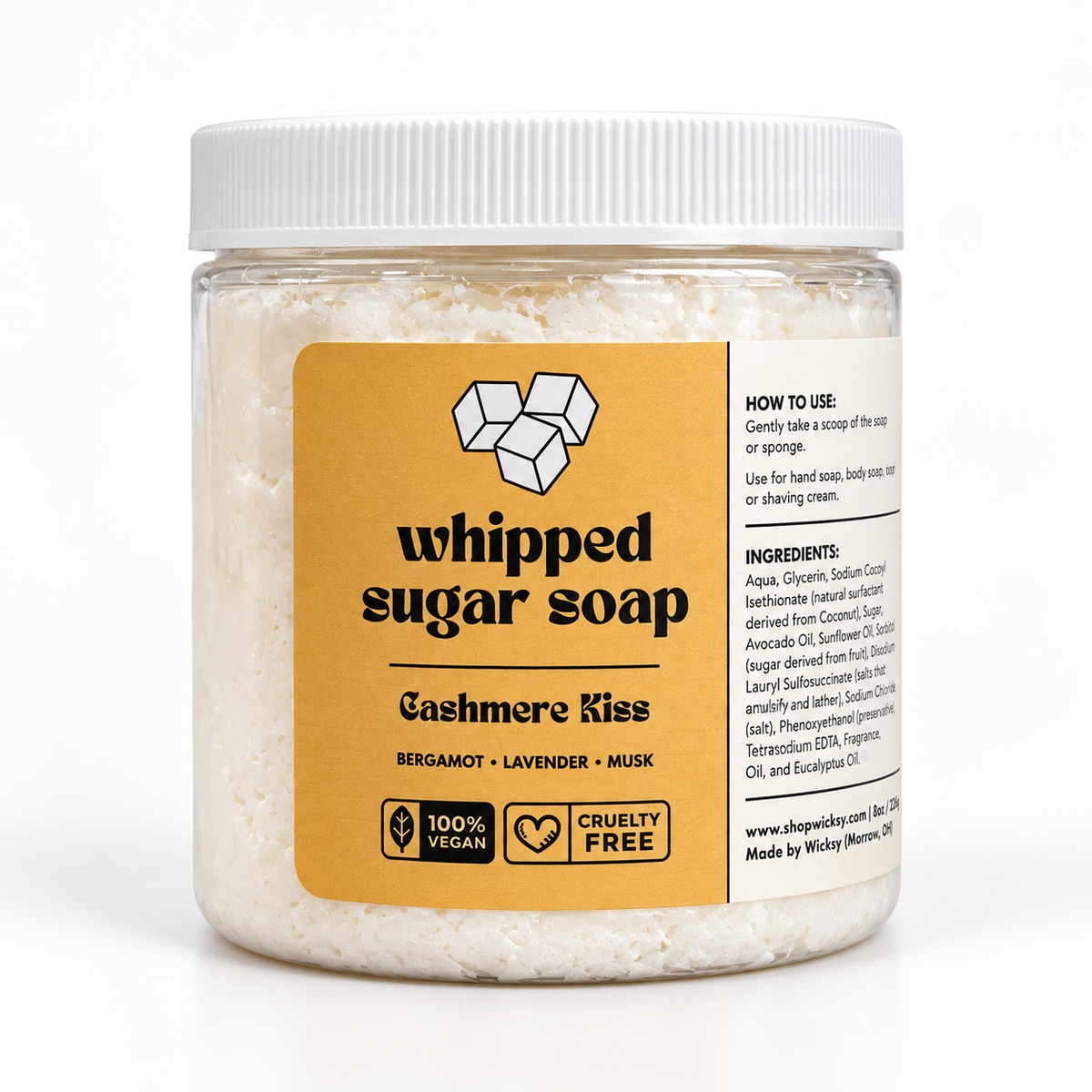 Cashmere Kiss Whipped Sugar Soap