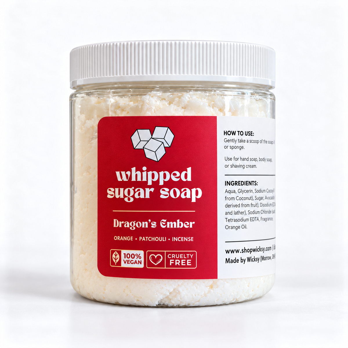 Dragon's Ember Whipped Sugar Soap