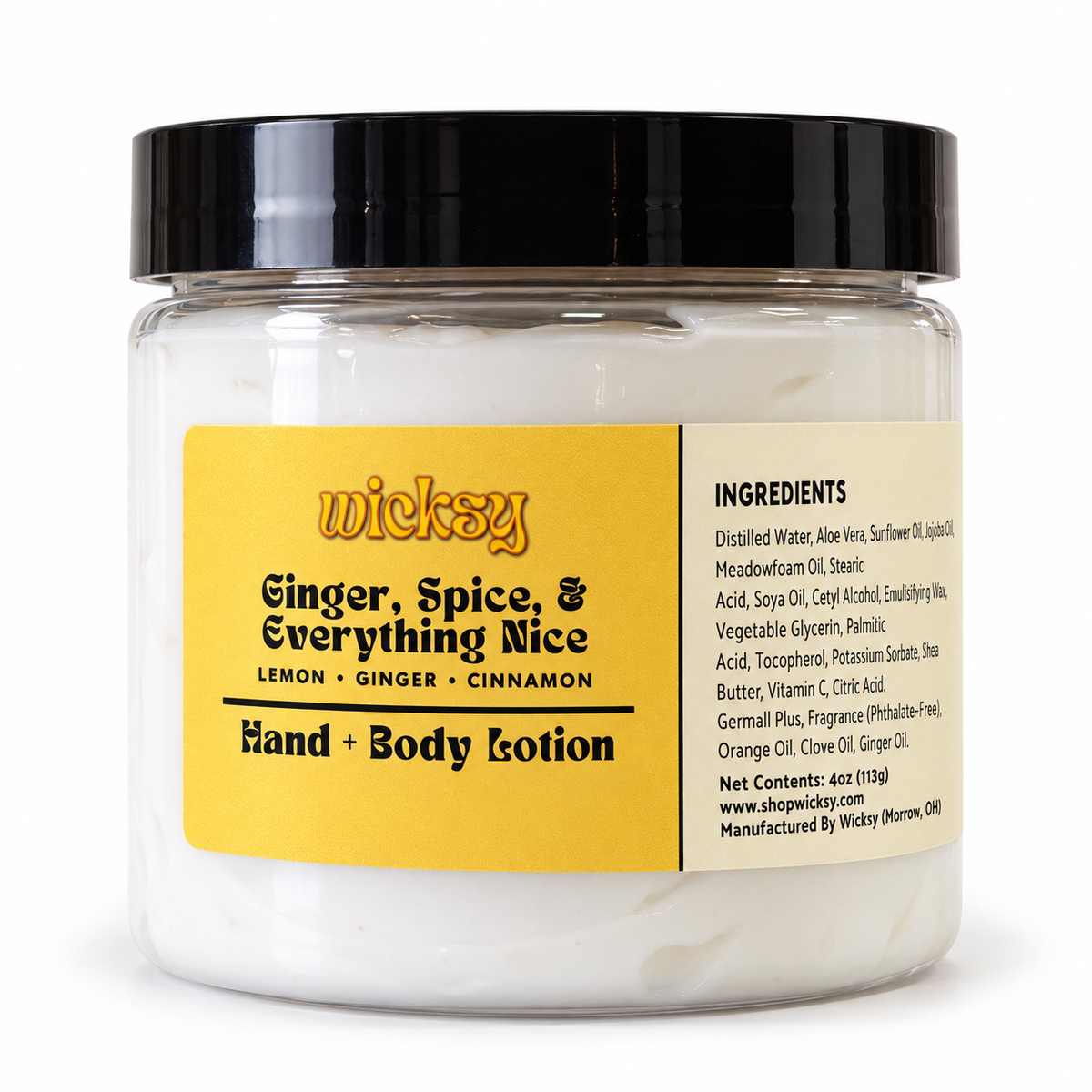 Ginger, Spice, & Everything Nice Lotion