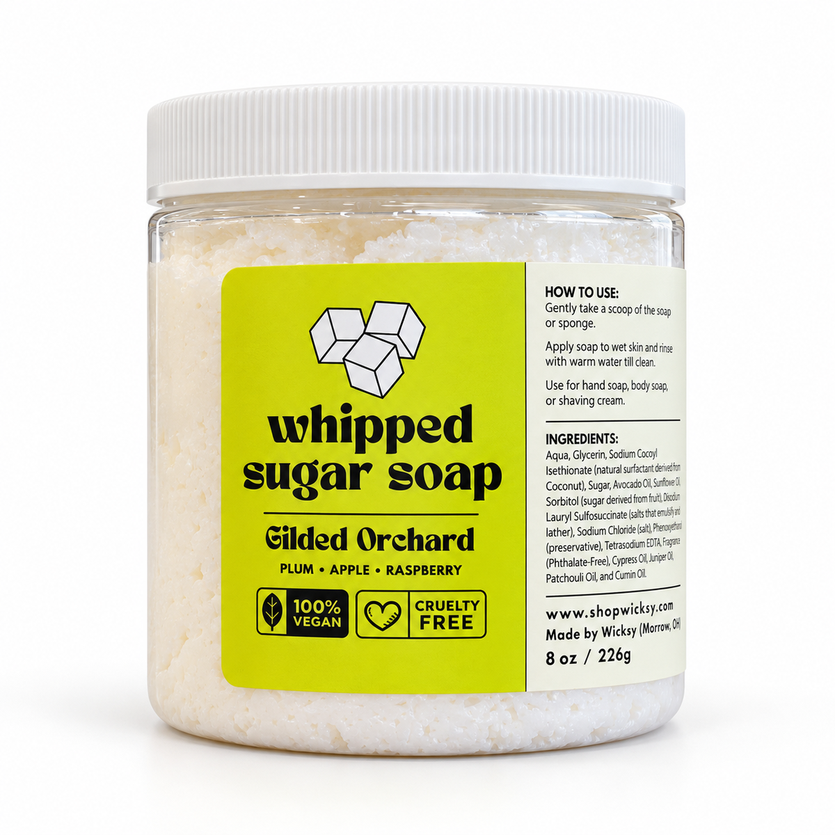 Gilded Orchard Whipped Sugar Soap