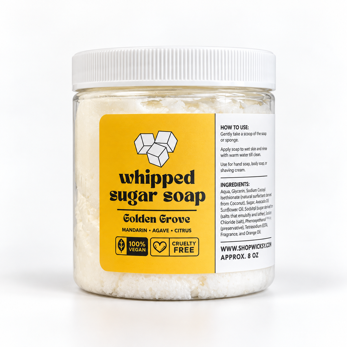 Golden Grove Whipped Sugar Soap