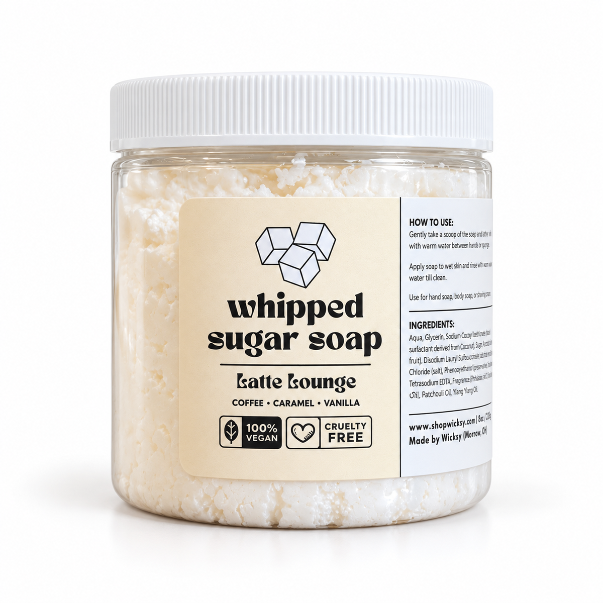 Latte Lounge Whipped Sugar Soap