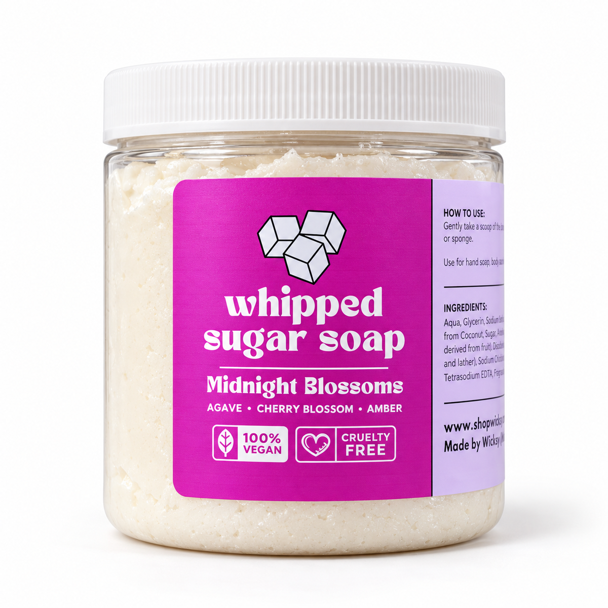 Midnight Blossoms Whipped Sugar Soap