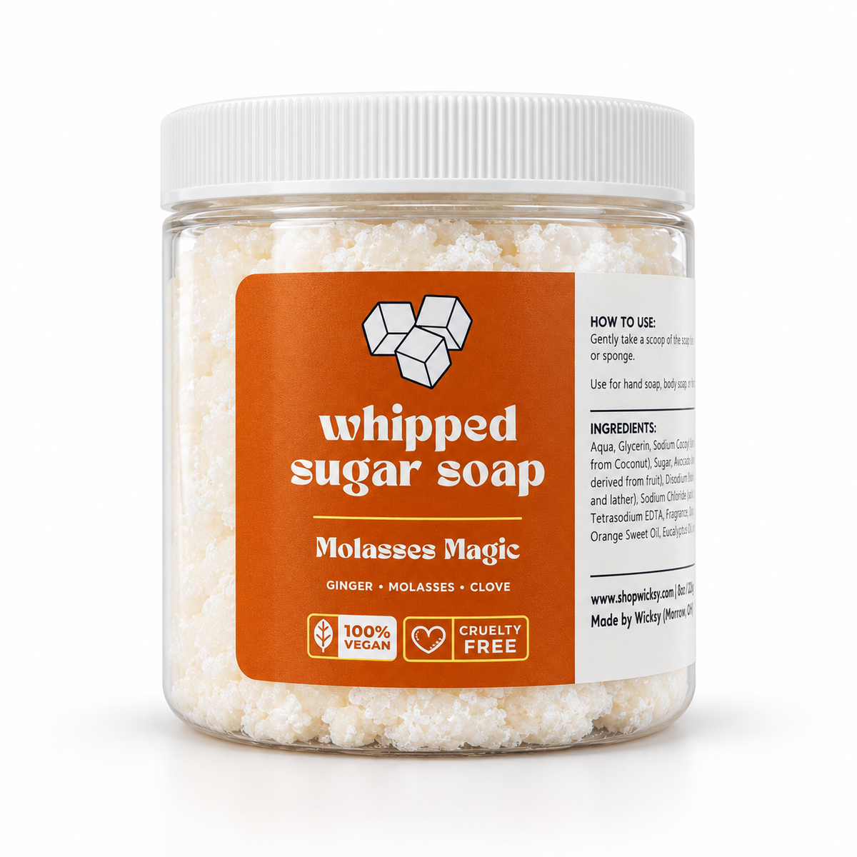Molasses Magic Whipped Sugar Soap