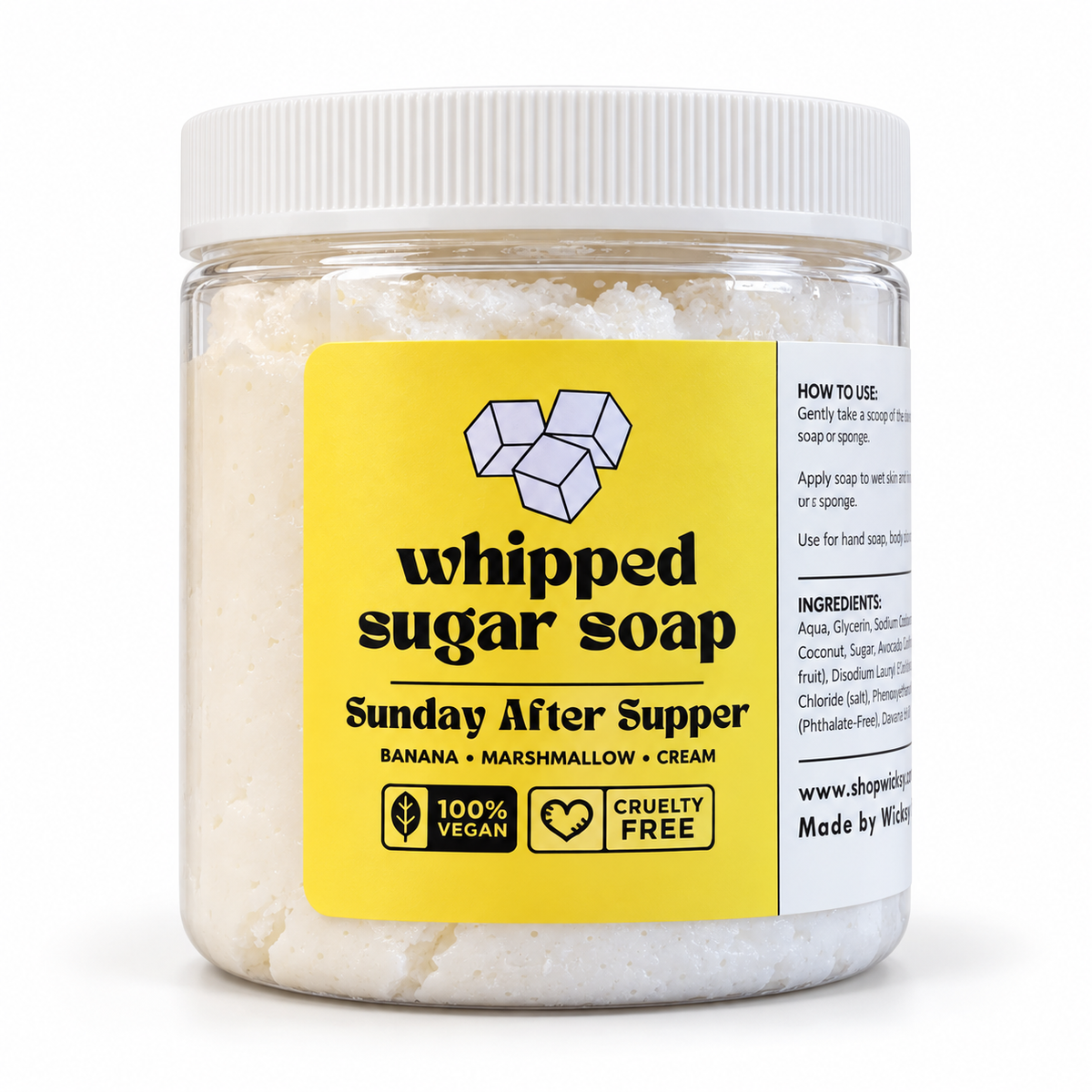 Sunday After Supper Whipped Sugar Soap