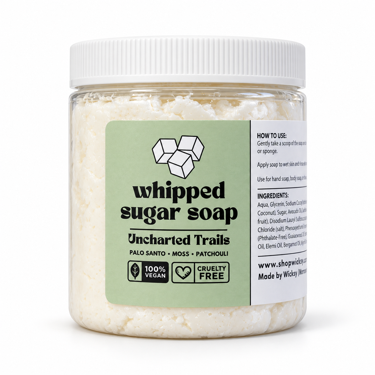 Uncharted Trails Whipped Sugar Soap