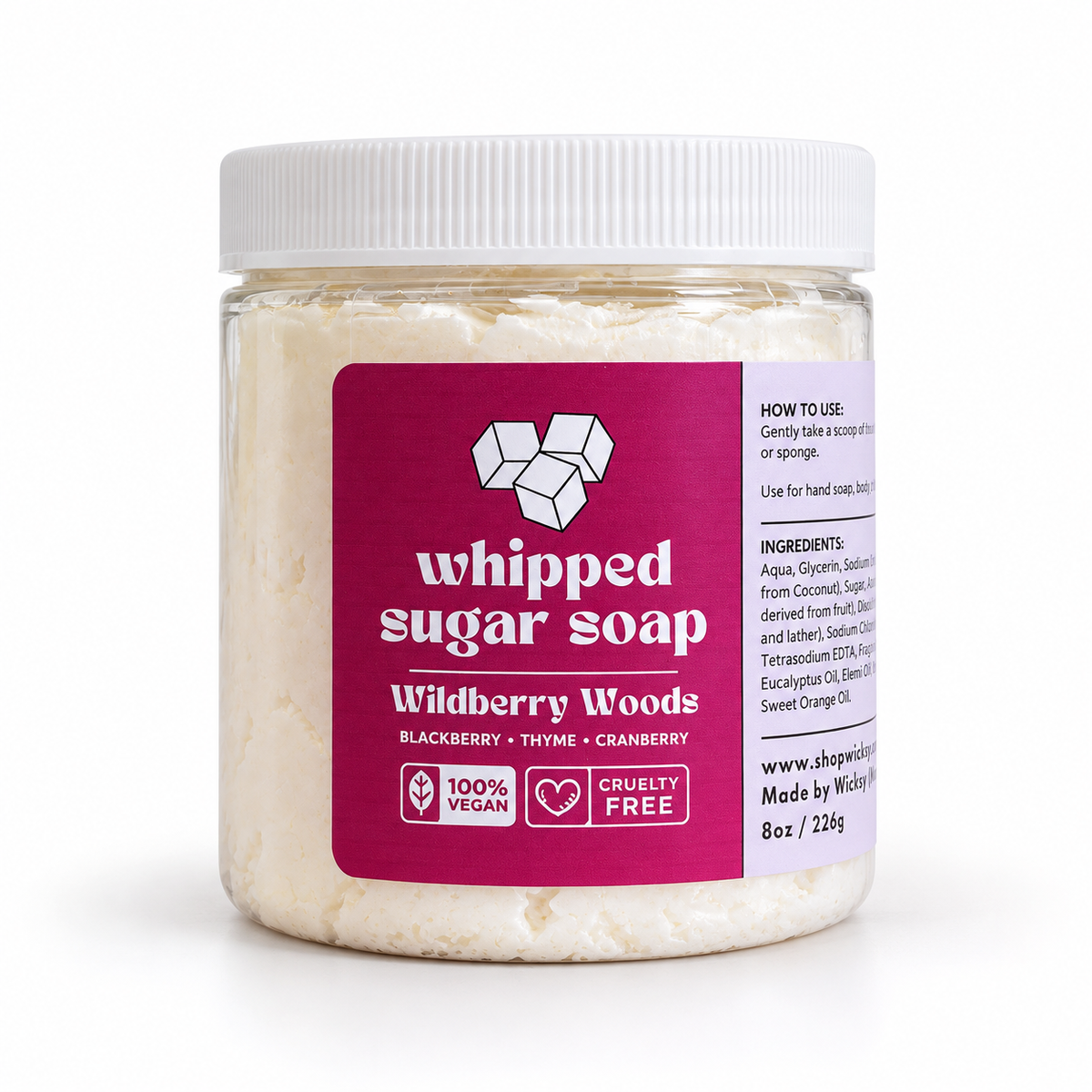 Wildberry Woods Whipped Sugar Soap