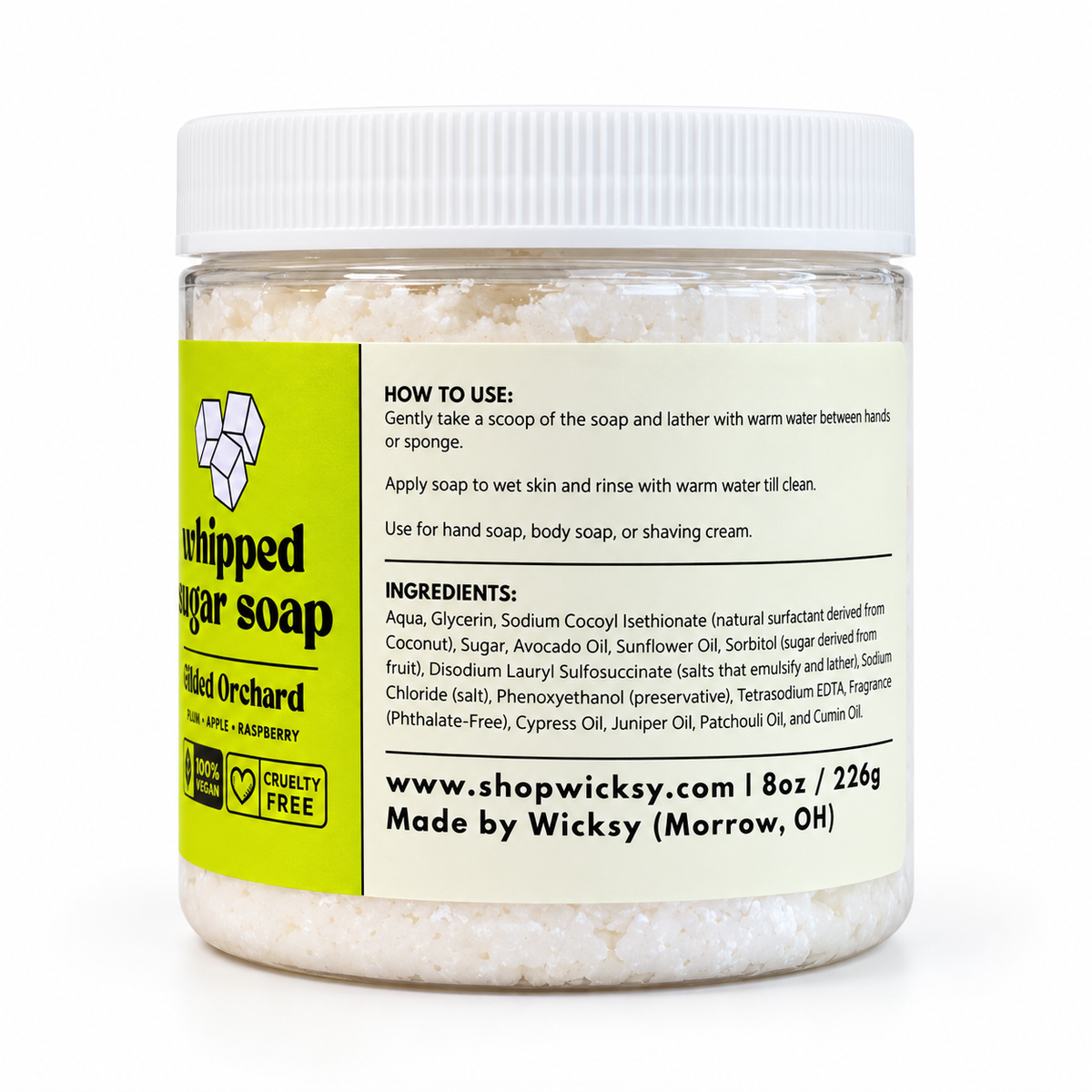 Gilded Orchard Whipped Sugar Soap