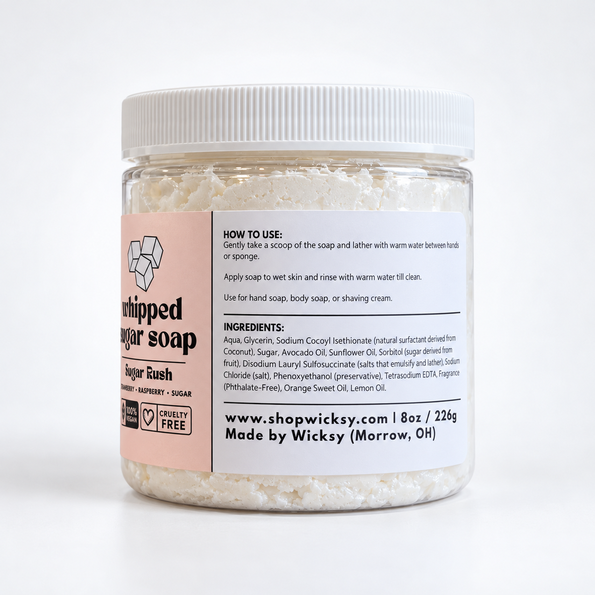 Sugar Rush Whipped Sugar Soap