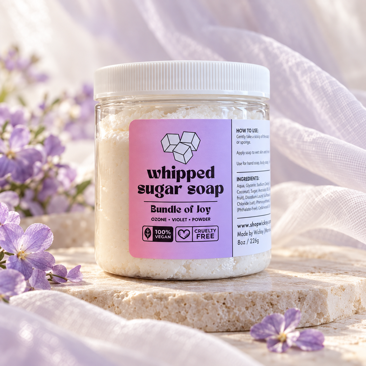 Bundle of Joy Whipped Sugar Soap