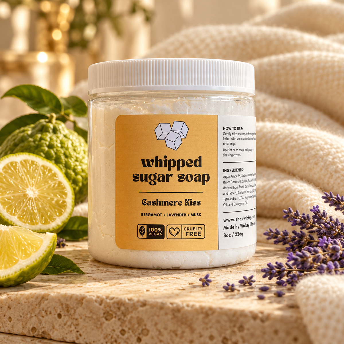 Cashmere Kiss Whipped Sugar Soap