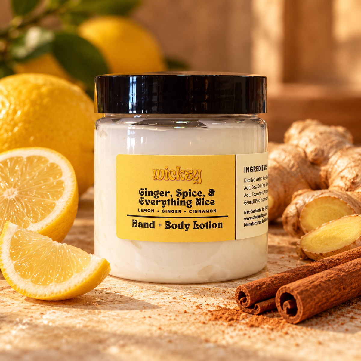 Ginger, Spice, & Everything Nice Lotion