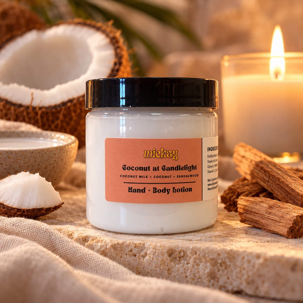 Coconut at Candlelight Lotion