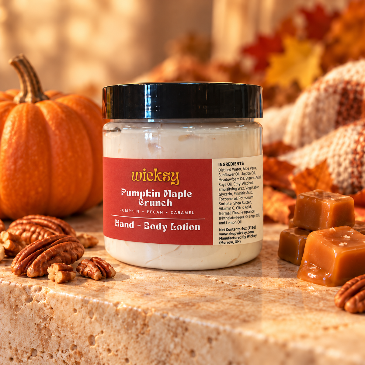 Pumpkin Maple Crunch Lotion