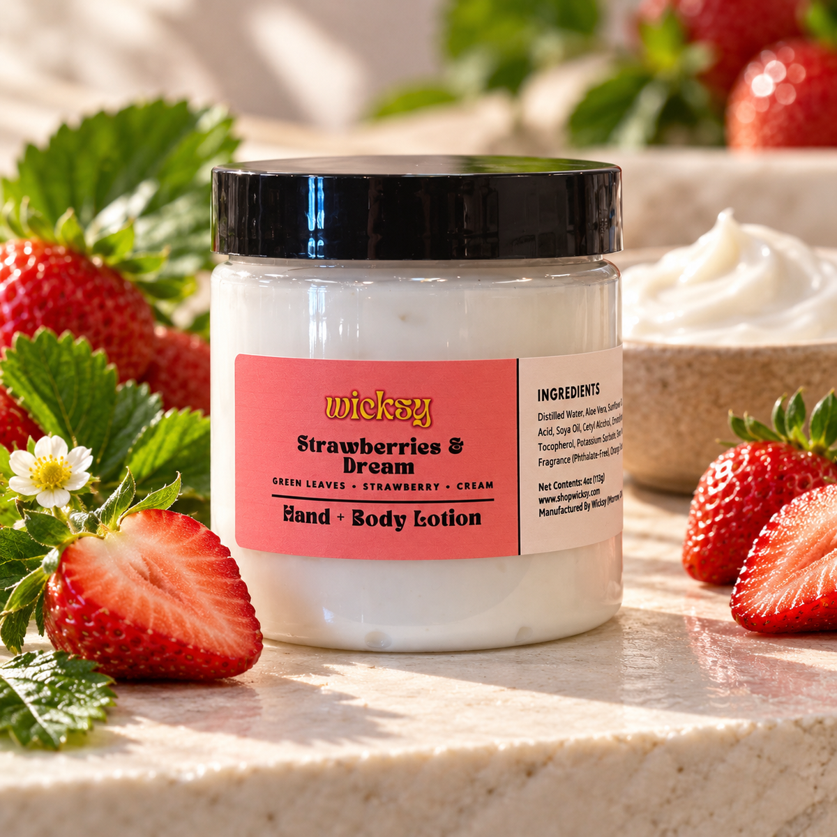 Strawberries & Dream Lotion