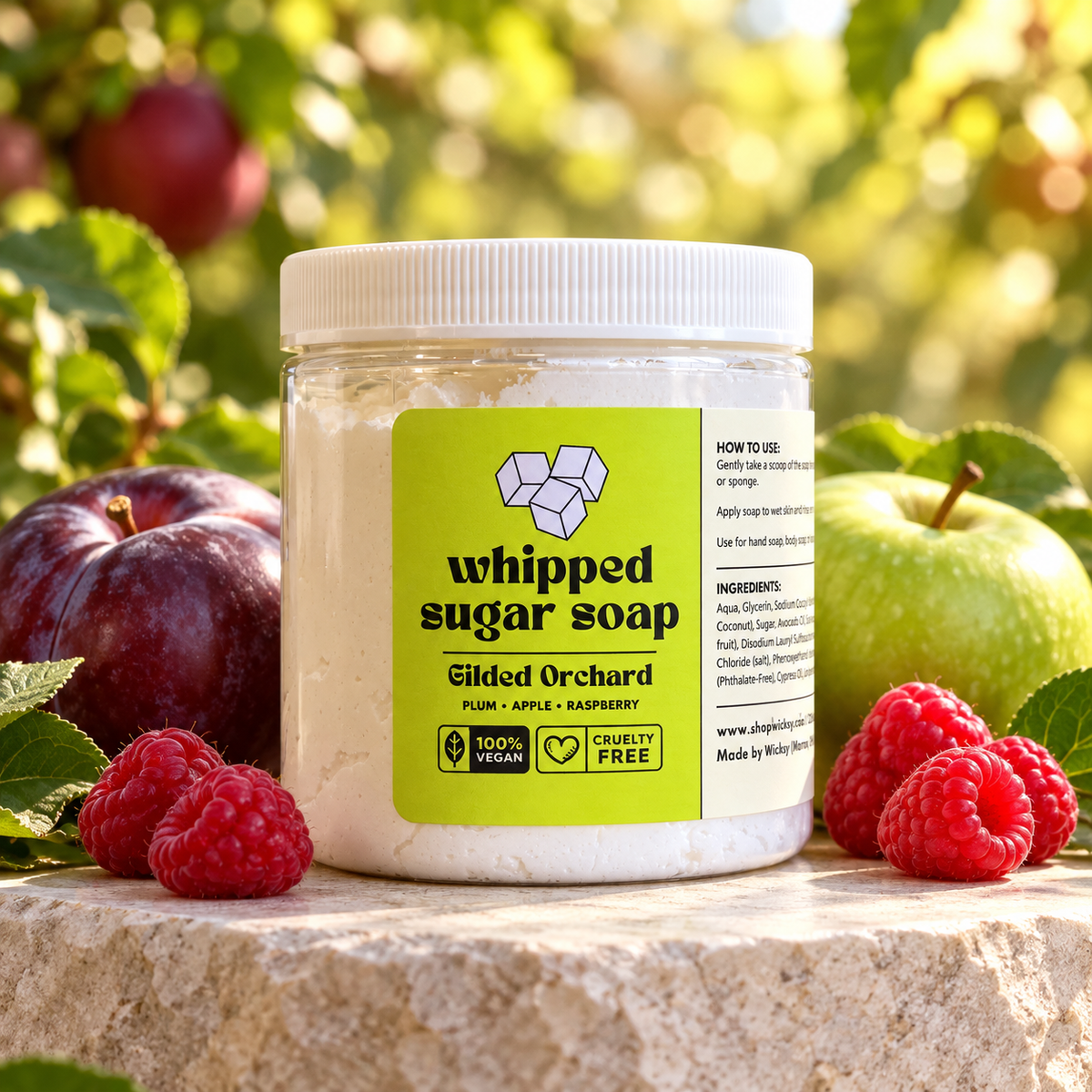 Gilded Orchard Whipped Sugar Soap