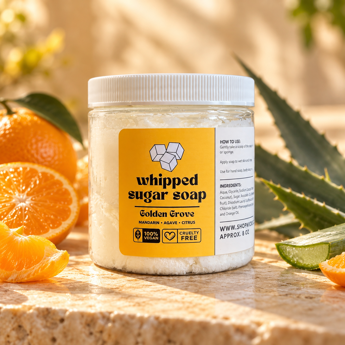 Golden Grove Whipped Sugar Soap