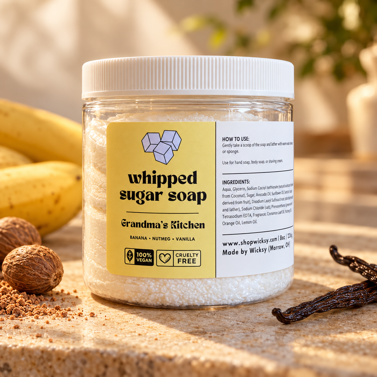 Grandma's Kitchen Whipped Sugar Soap