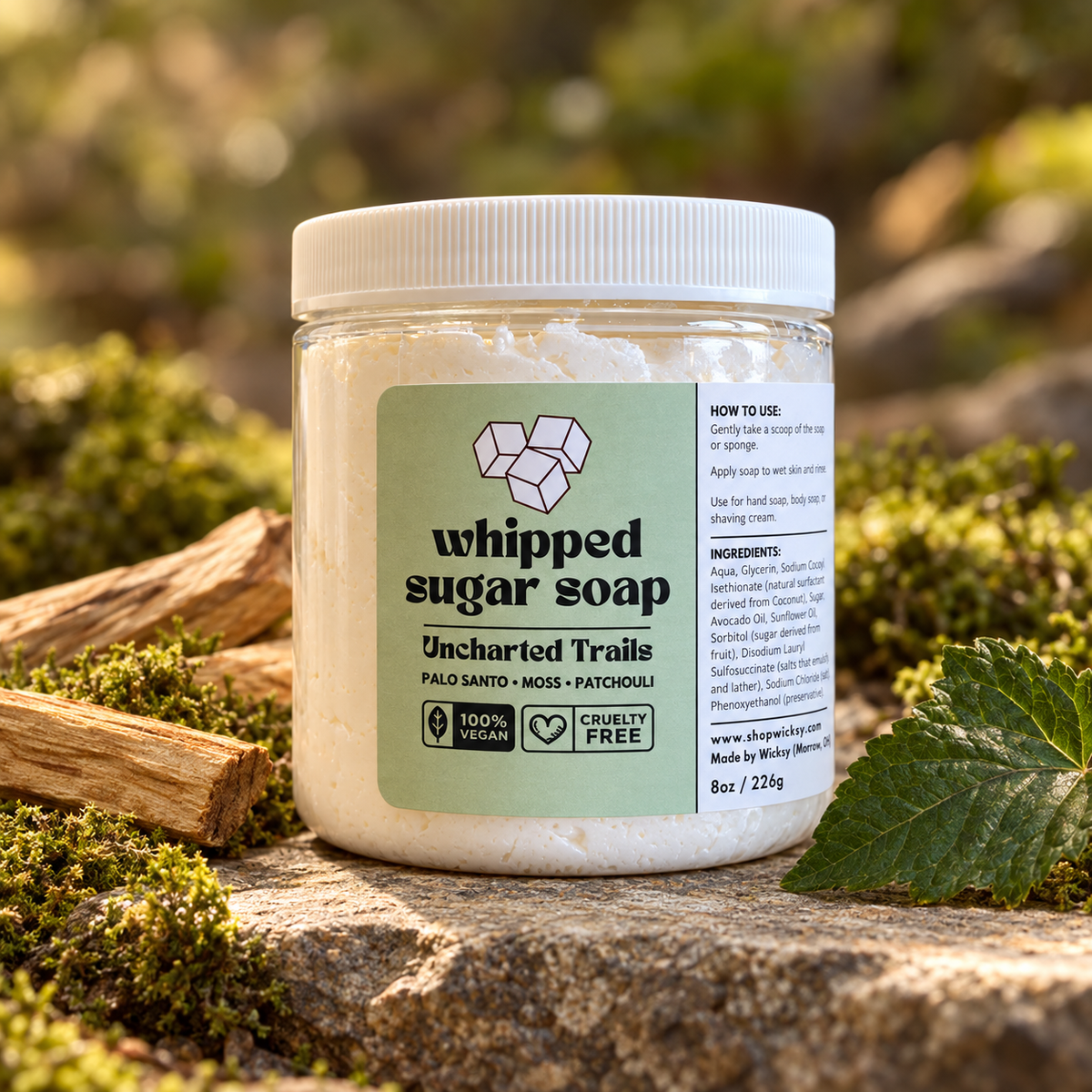 Uncharted Trails Whipped Sugar Soap