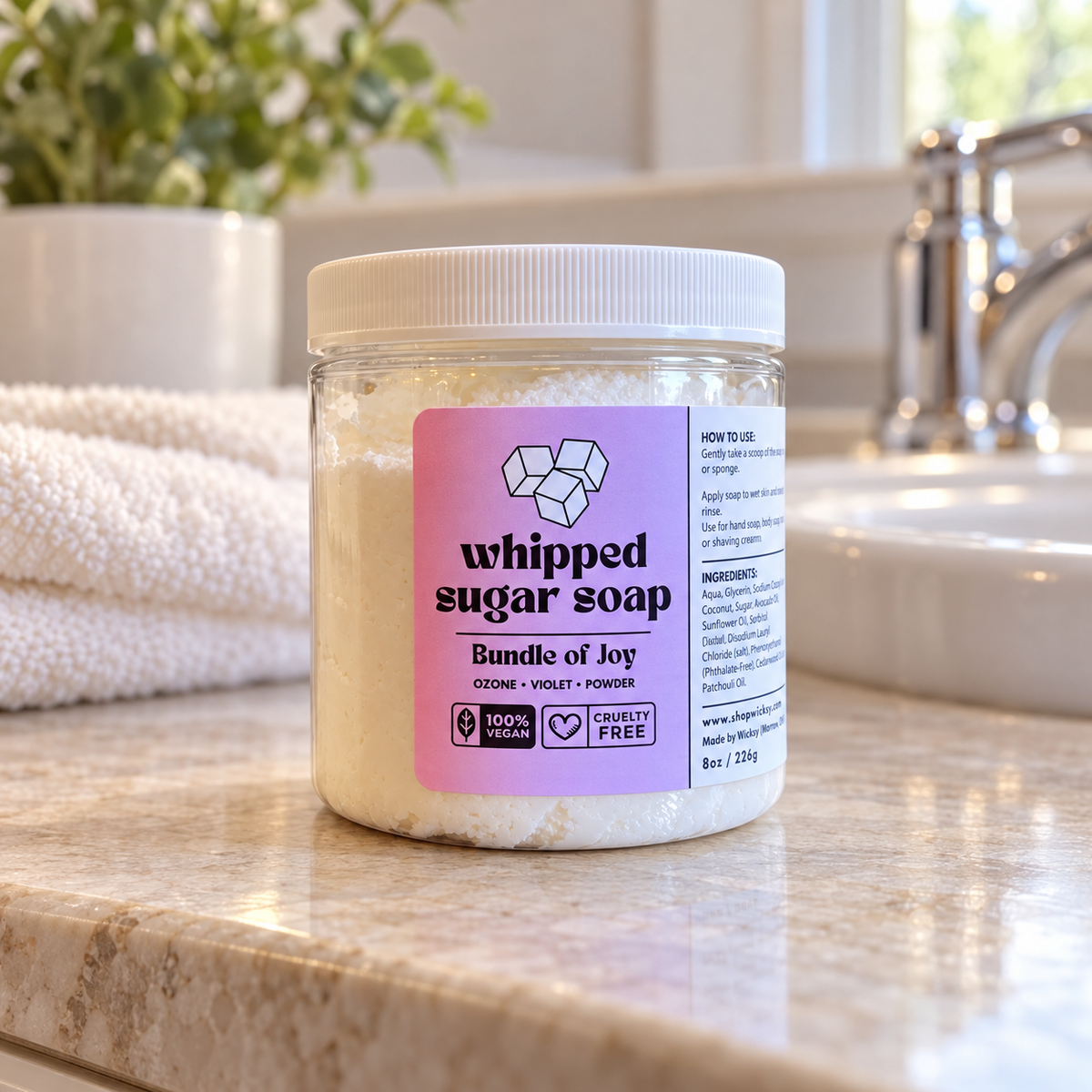 Bundle of Joy Whipped Sugar Soap