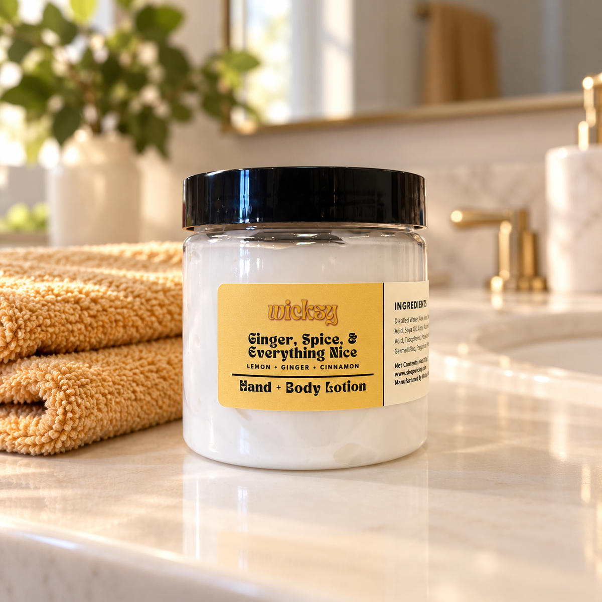 Ginger, Spice, & Everything Nice Lotion
