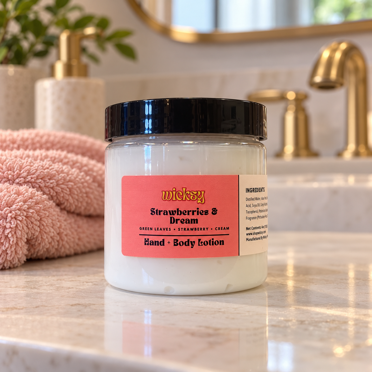 Strawberries & Dream Lotion
