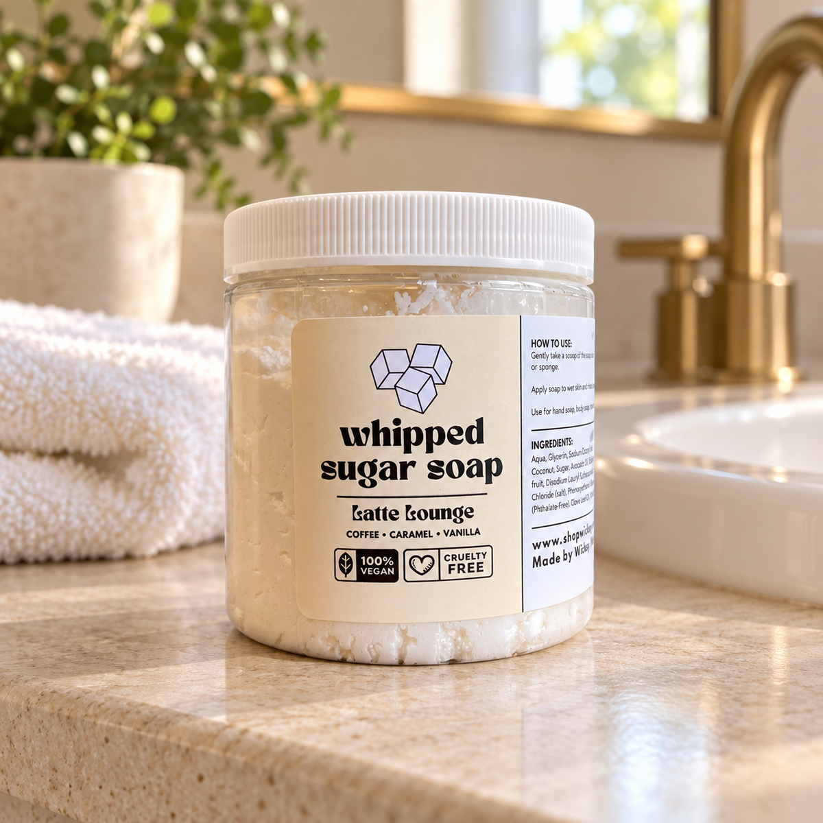 Latte Lounge Whipped Sugar Soap