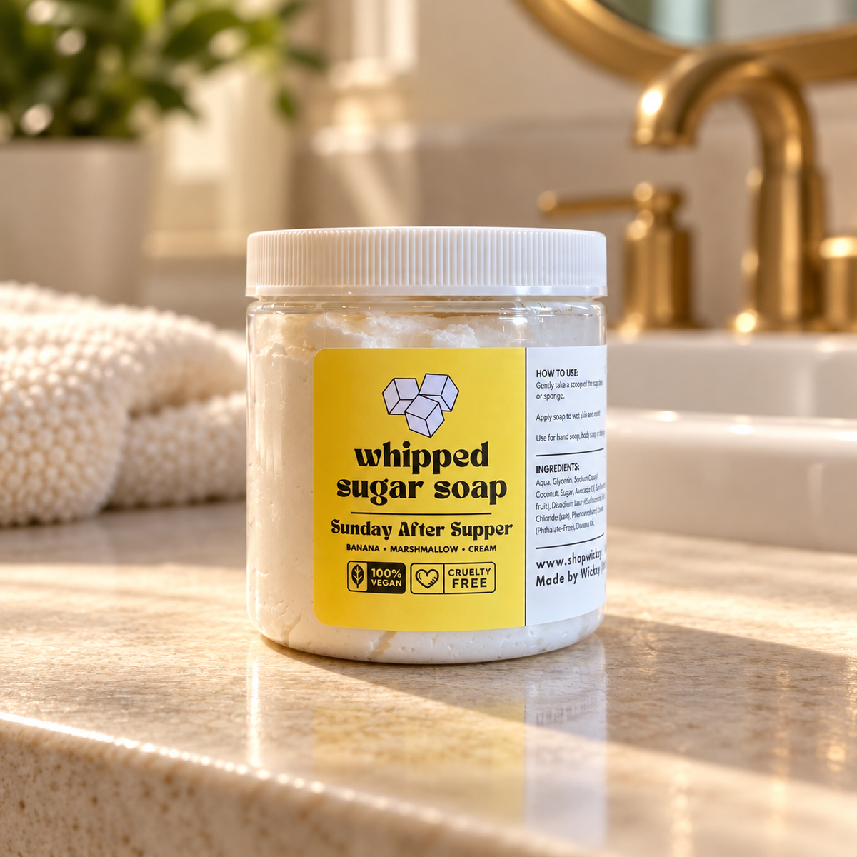 Sunday After Supper Whipped Sugar Soap