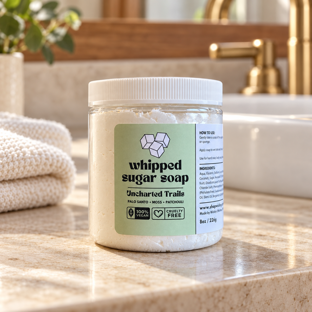 Uncharted Trails Whipped Sugar Soap