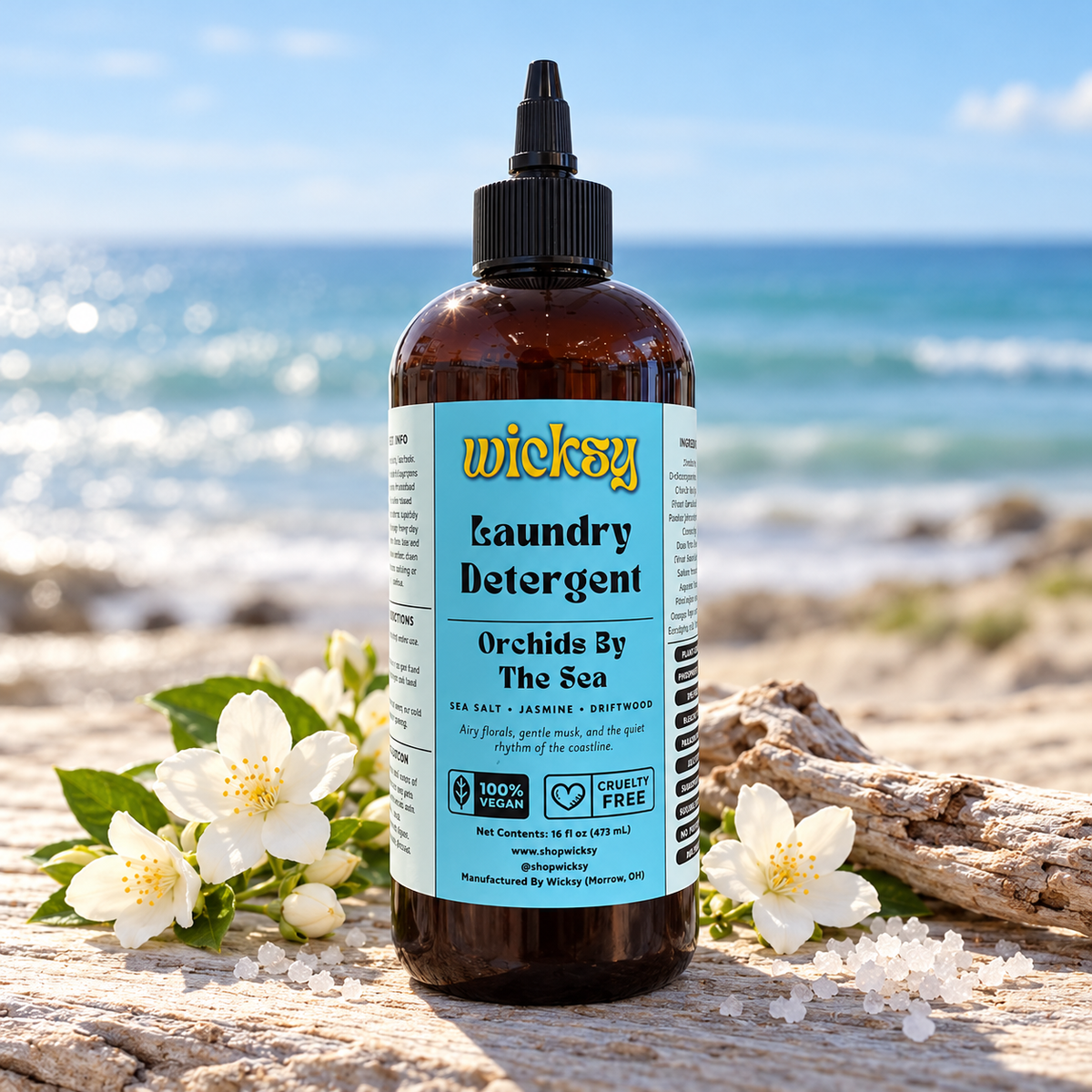 Orchids By The Sea Laundry Detergent