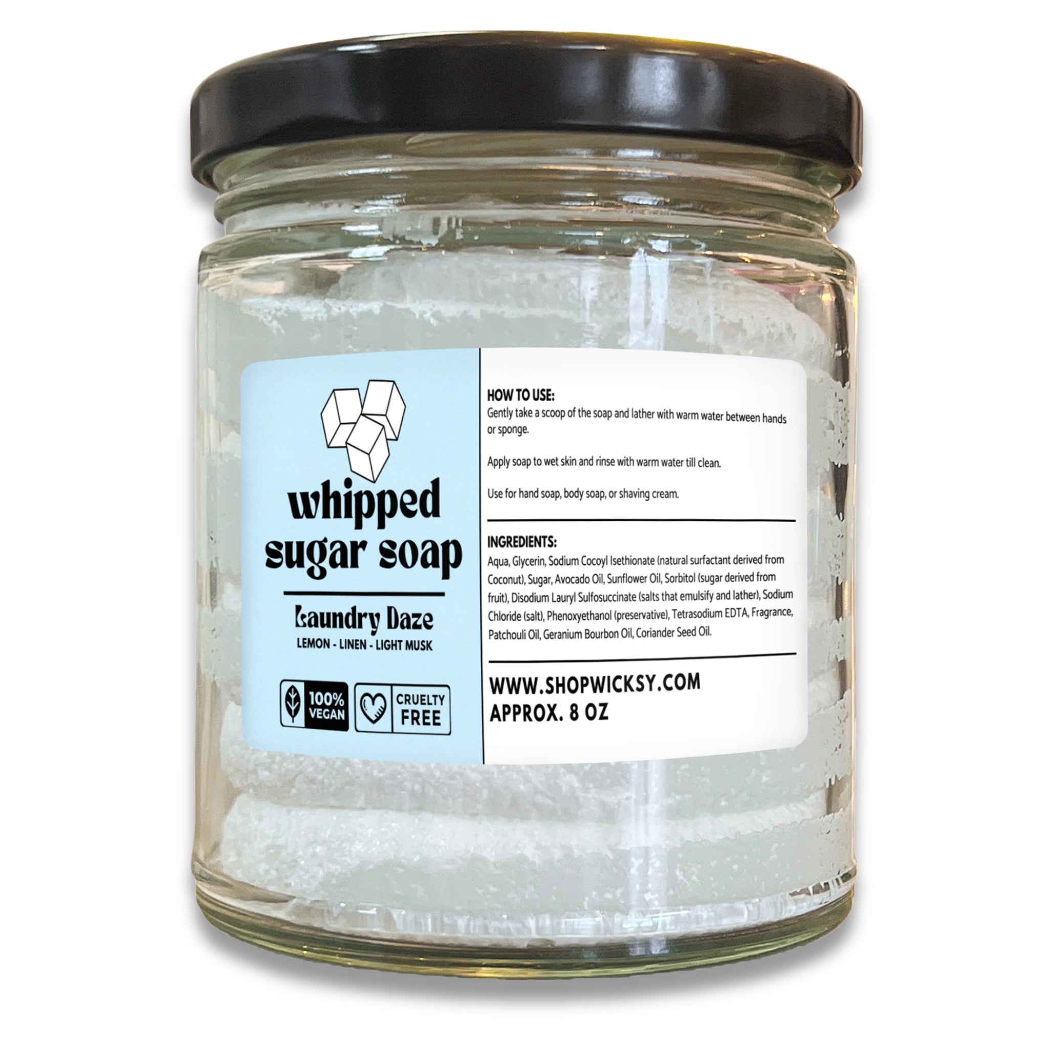 Whipped Sugar Soaps