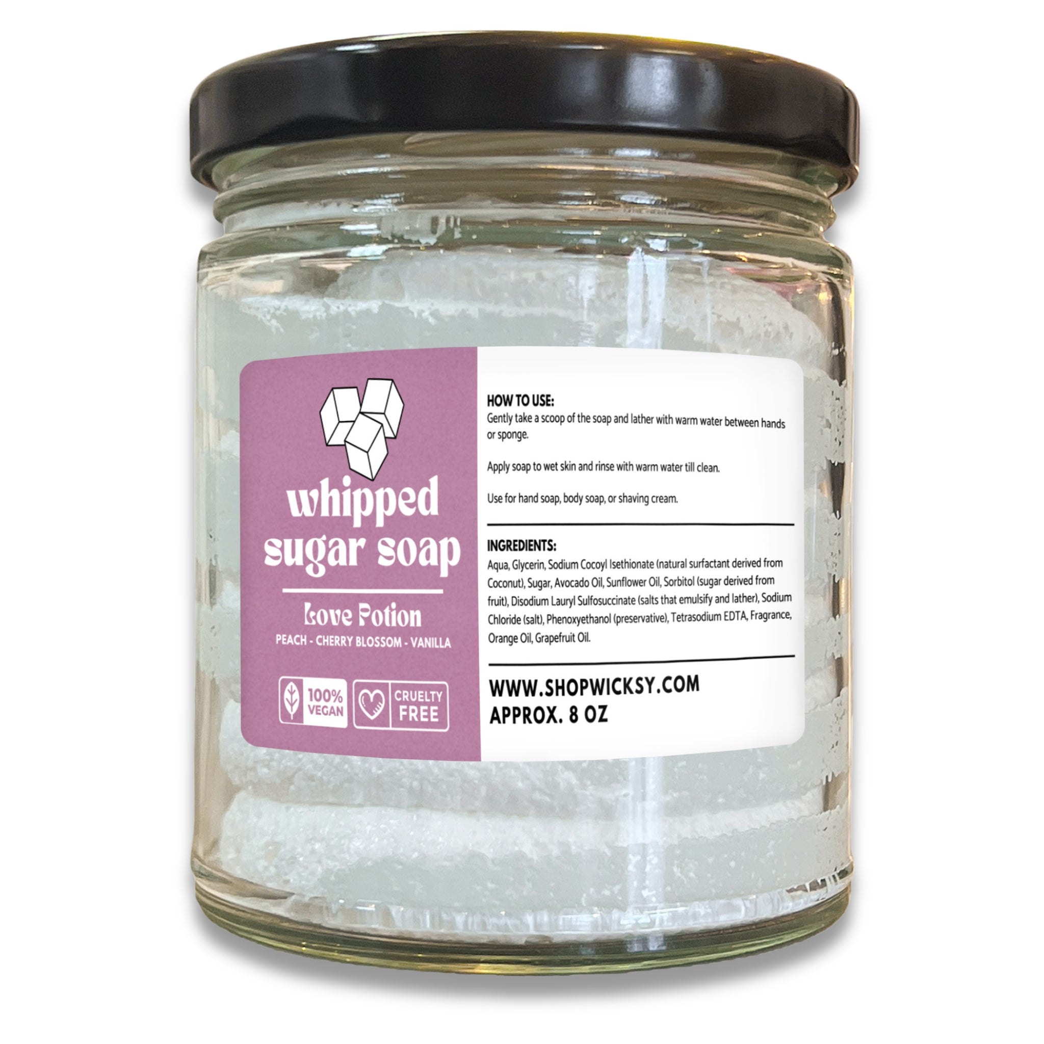 Whipped Sugar Soaps