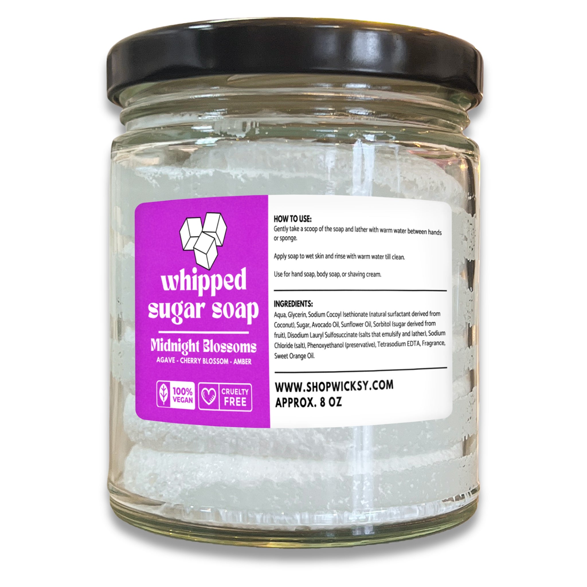 Whipped Sugar Soaps