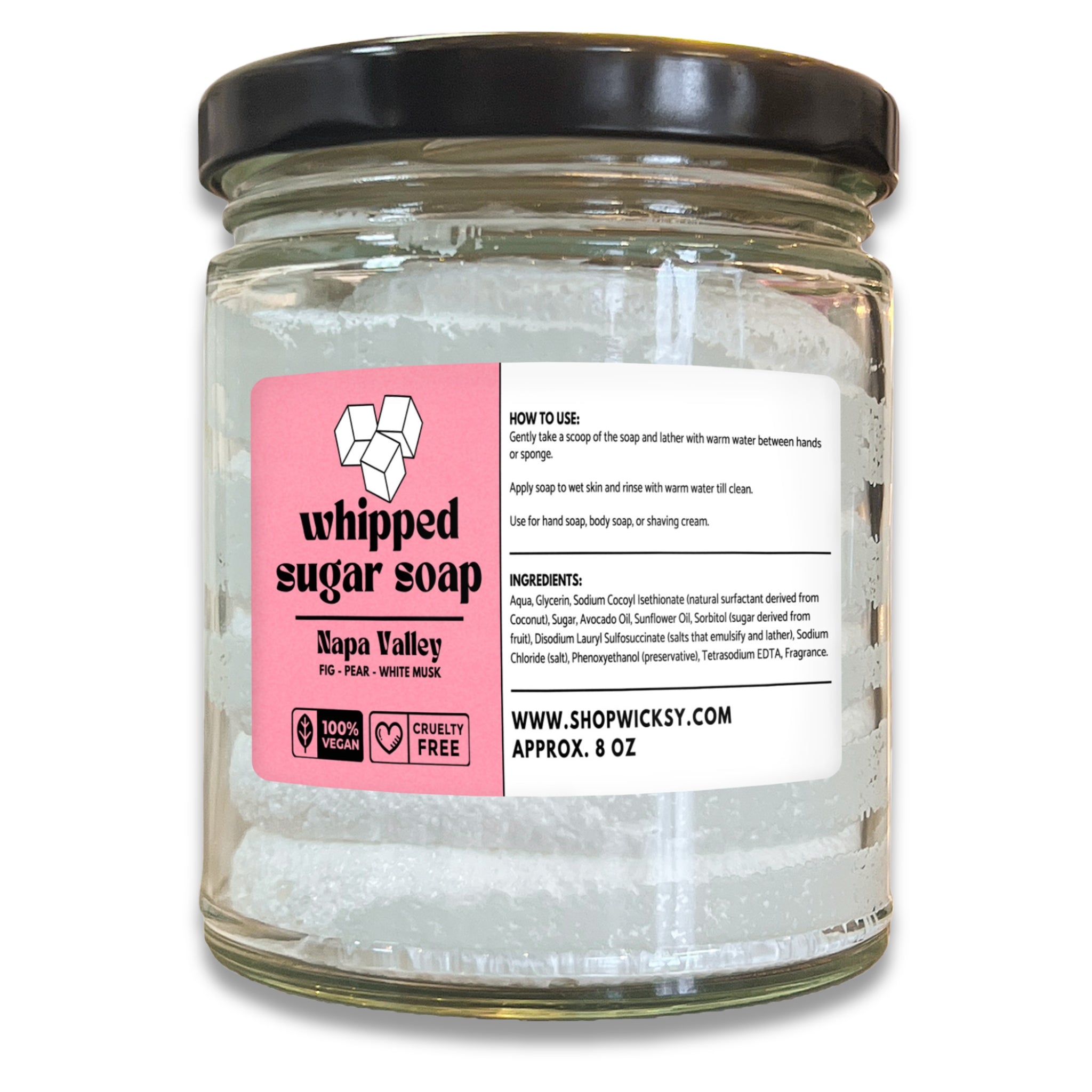 Whipped Sugar Soaps