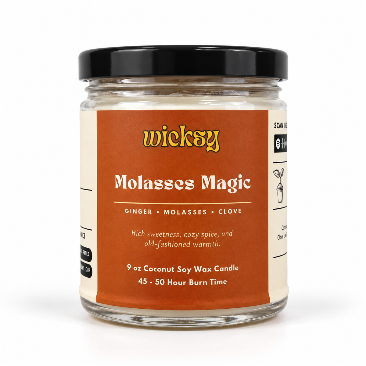 Molasses Magic Candle