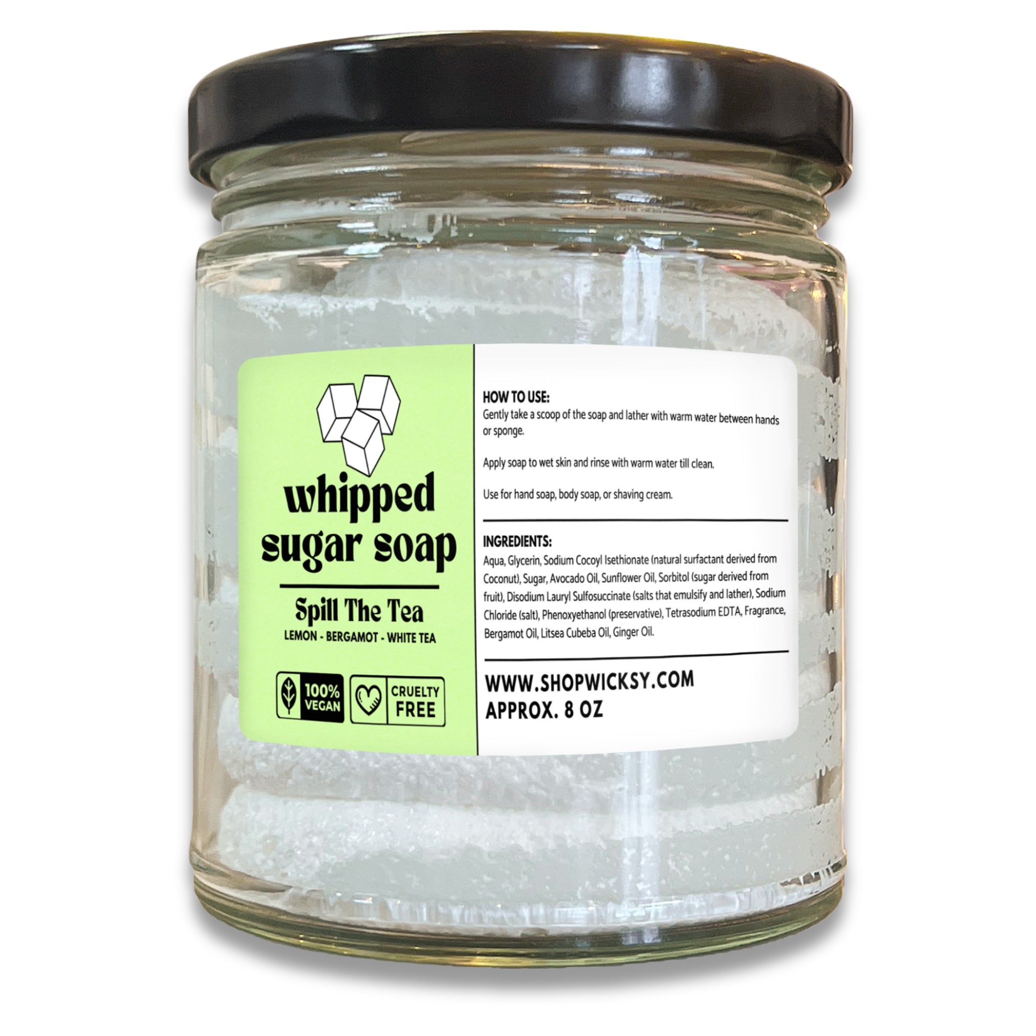 Whipped Sugar Soaps