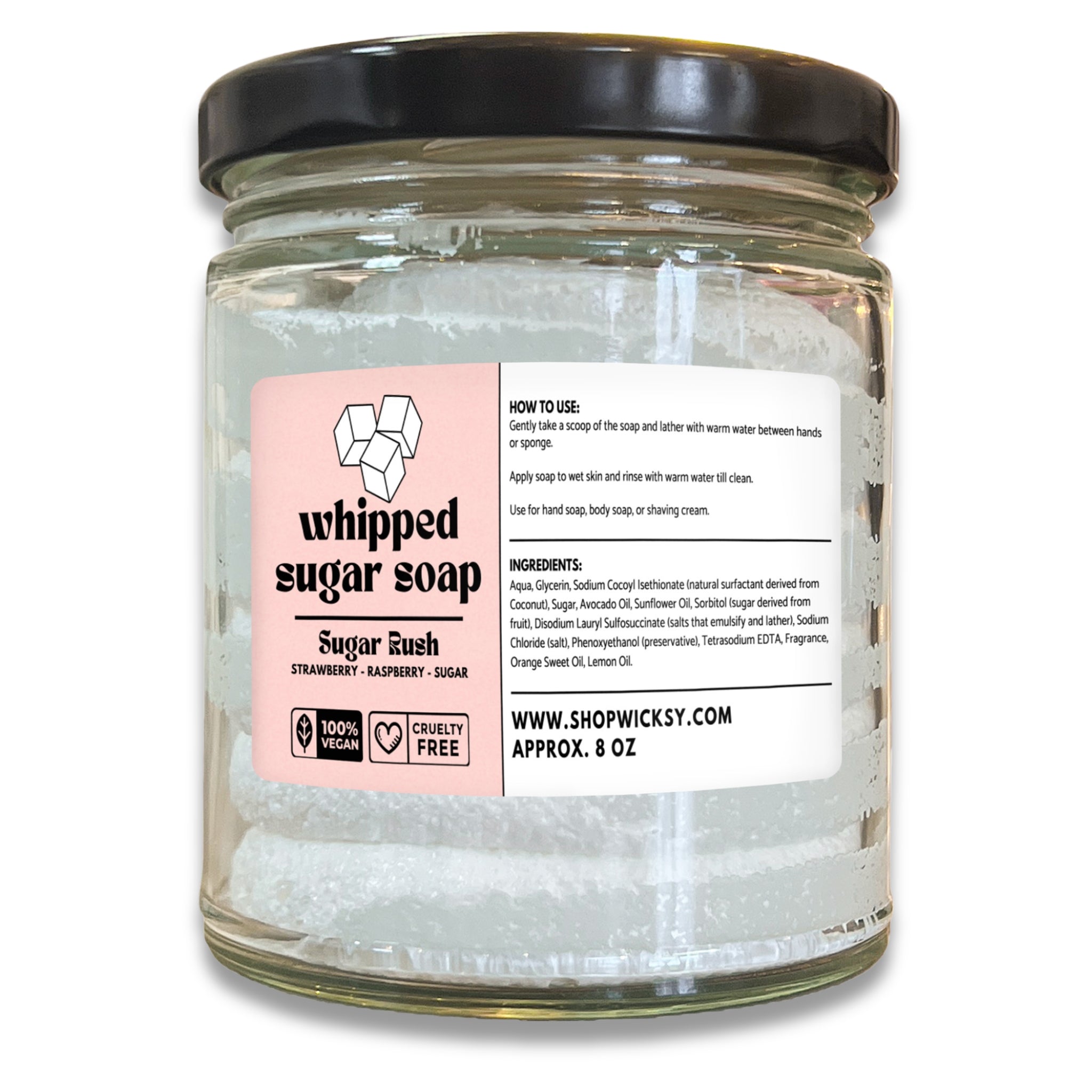 Whipped Sugar Soaps
