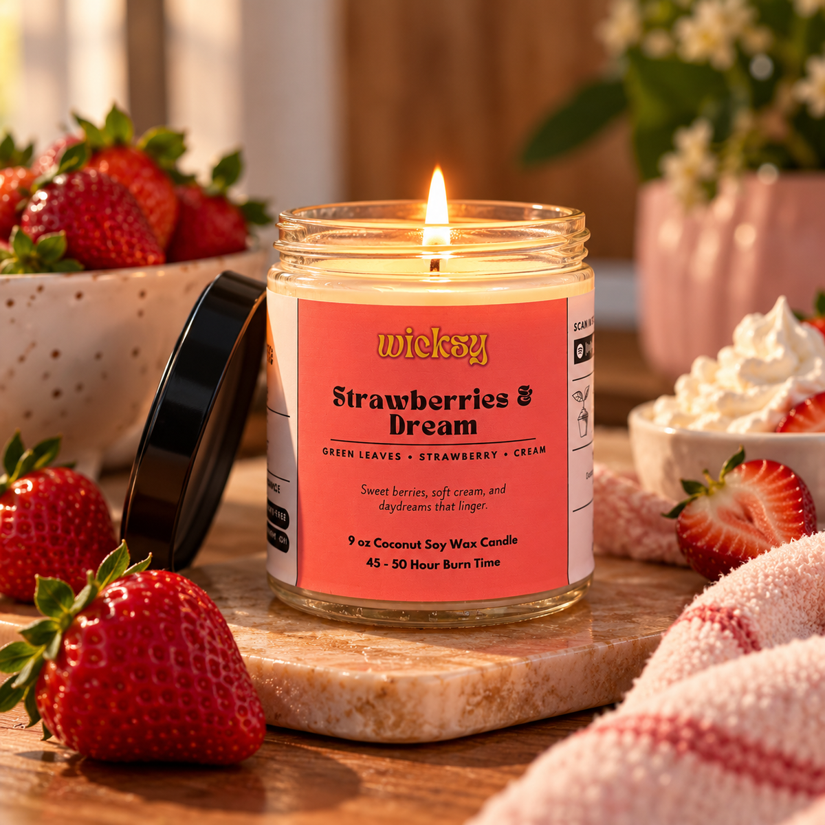 Strawberries & Dream Candle