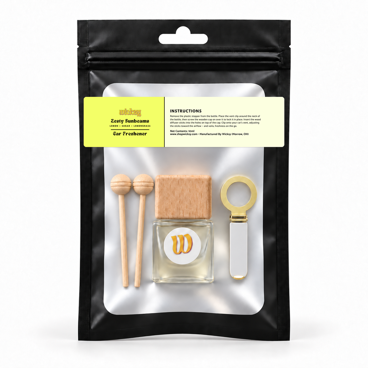 Zesty Sunbeams Car Freshener