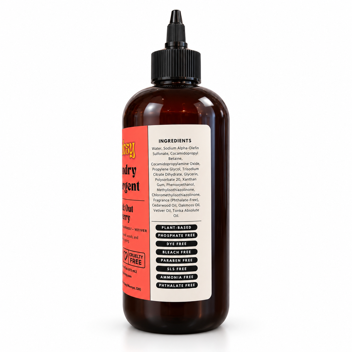 Black Out Cherry Laundry Detergent