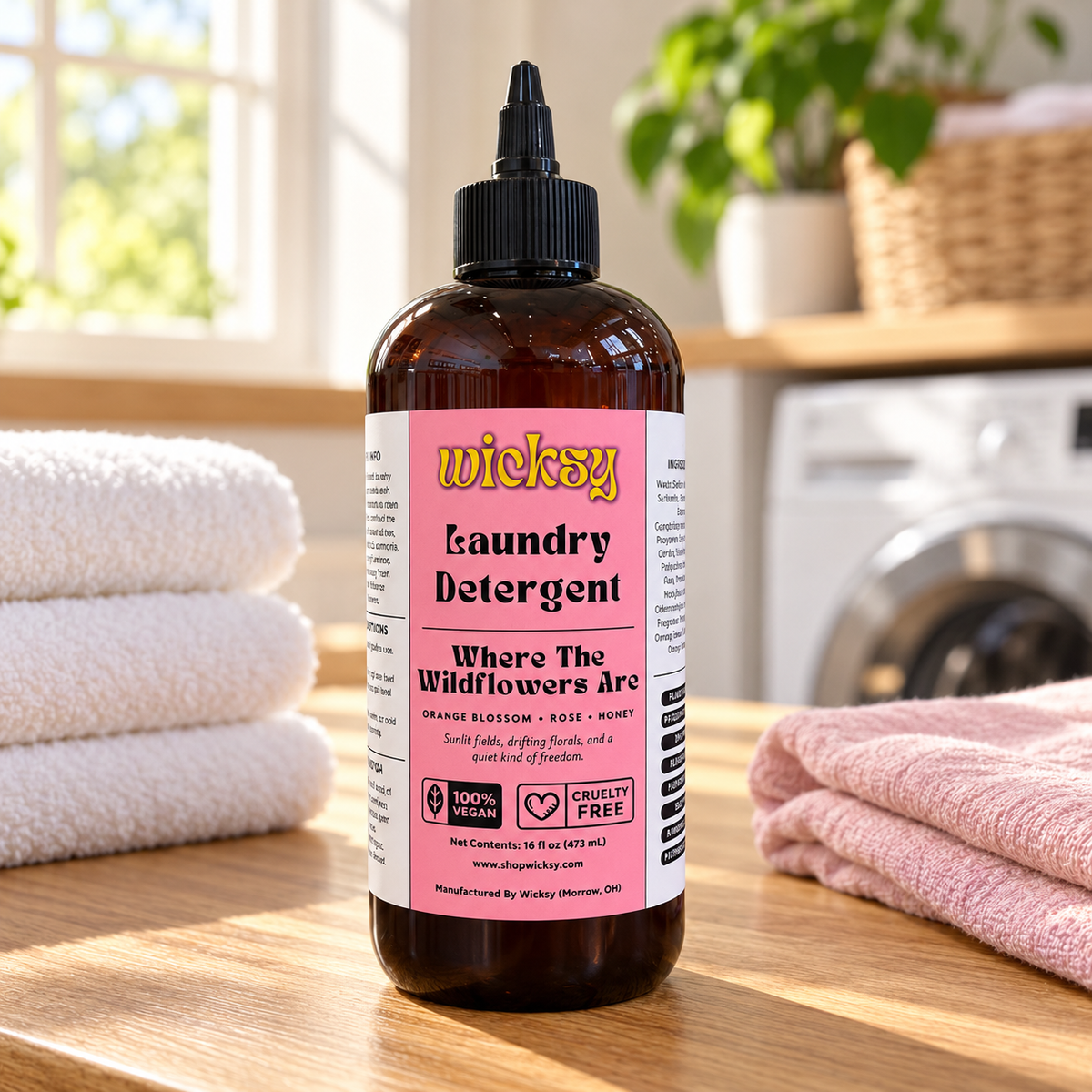 Where The Wildflowers Are Laundry Detergent