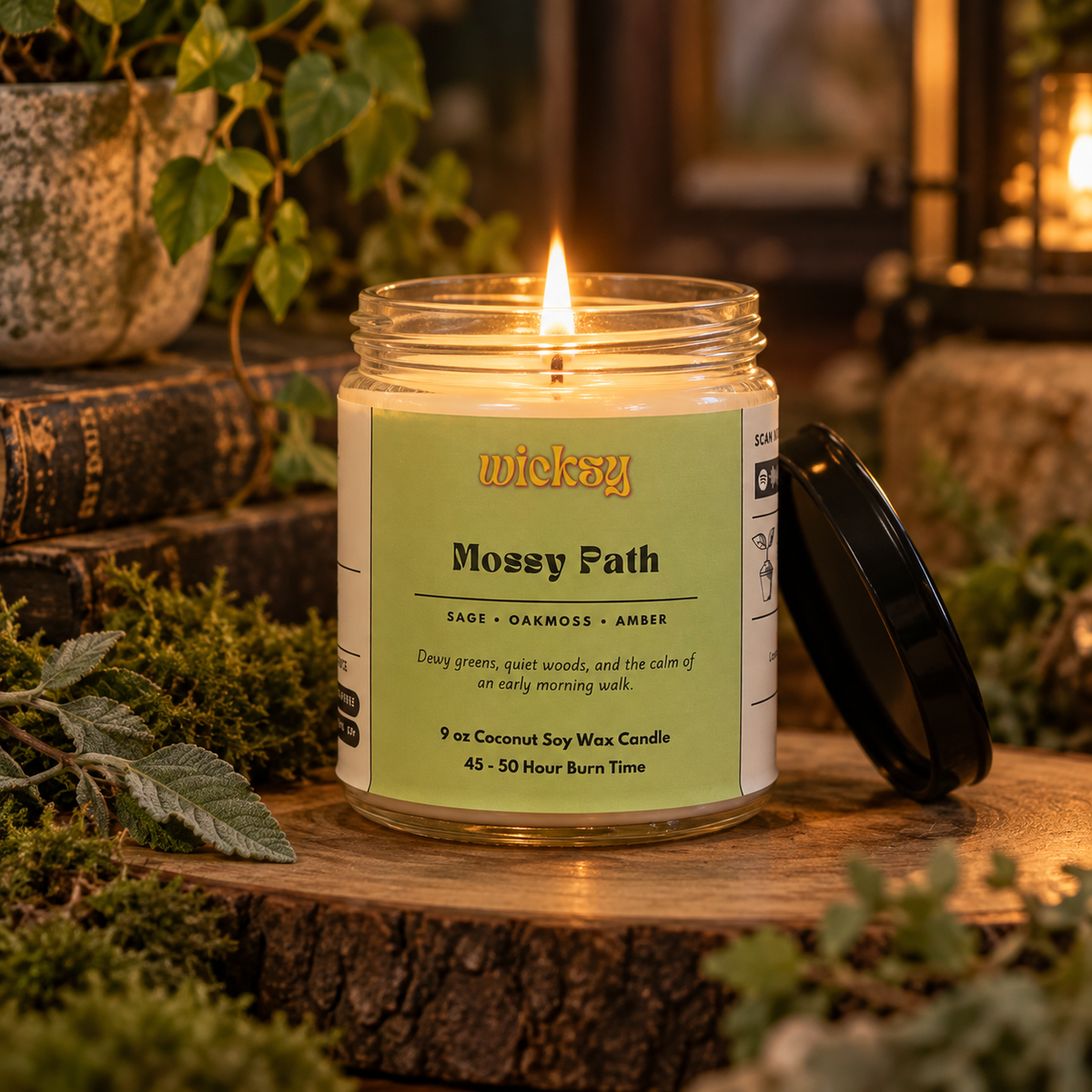Mossy Path Candle