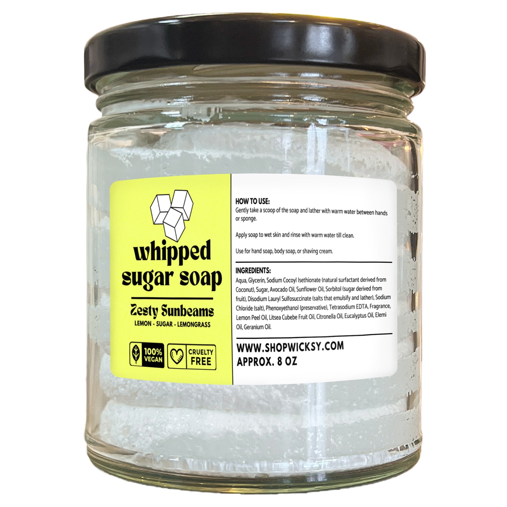 Whipped Sugar Soaps