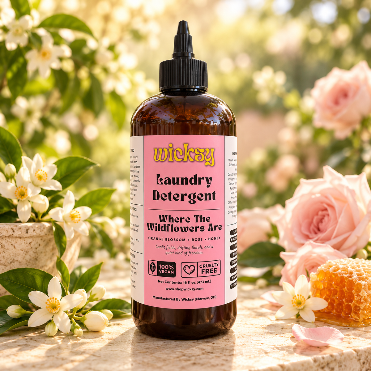 Where The Wildflowers Are Laundry Detergent