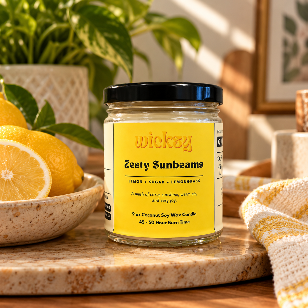 Zesty Sunbeams Candle