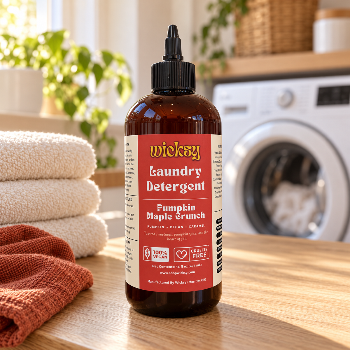 Pumpkin Maple Crunch Laundry Detergent