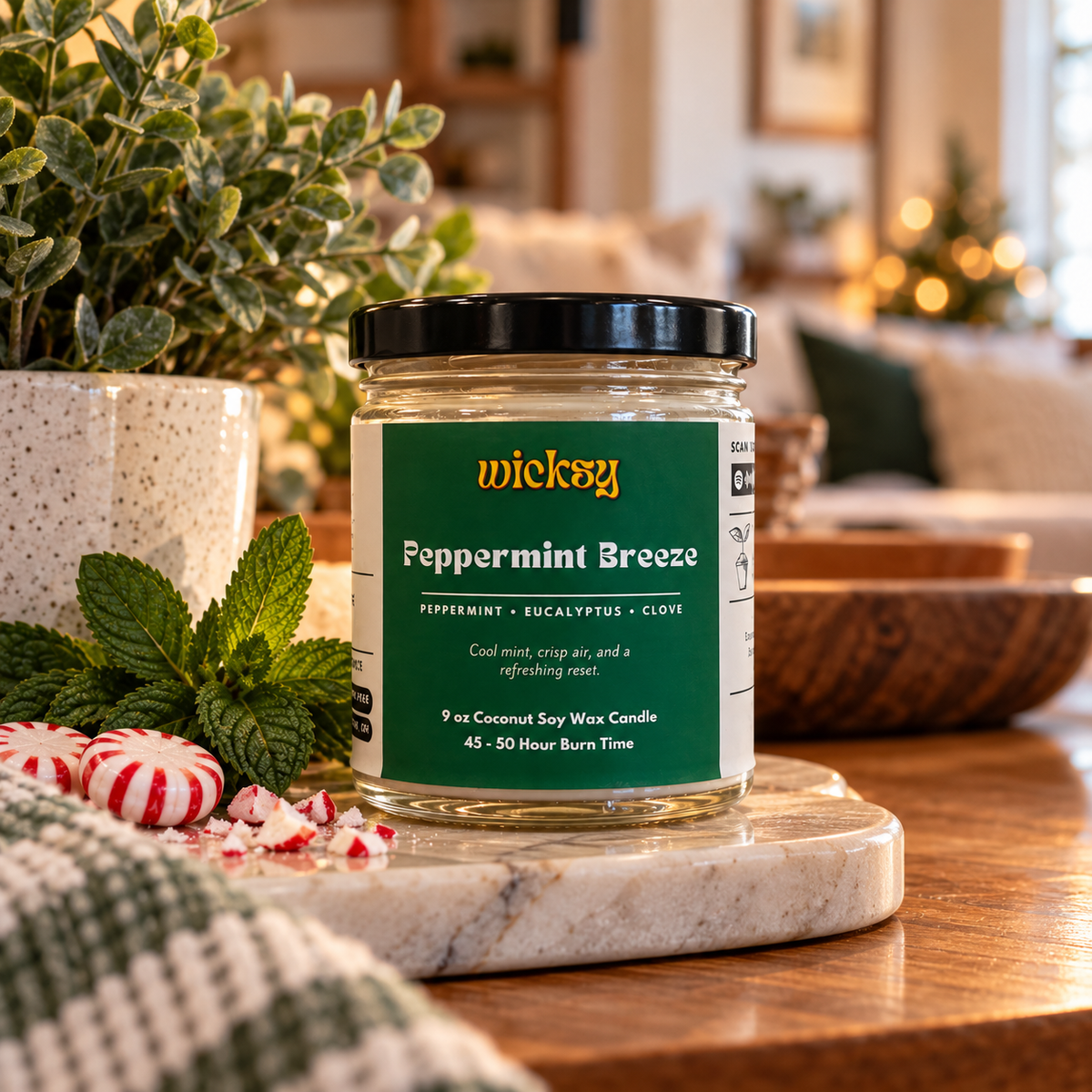 Peppermint Breeze Candle