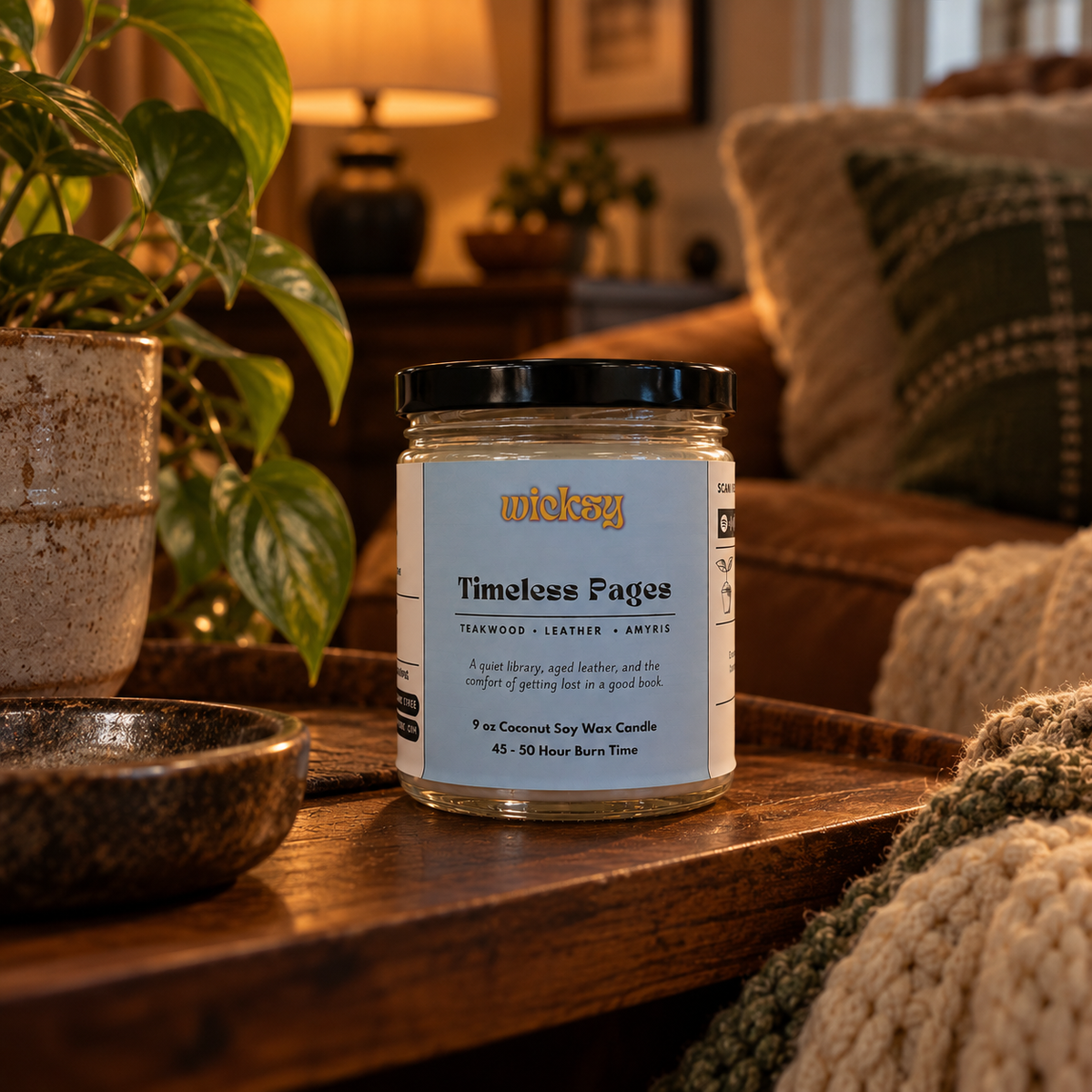 Timeless Pages Candle