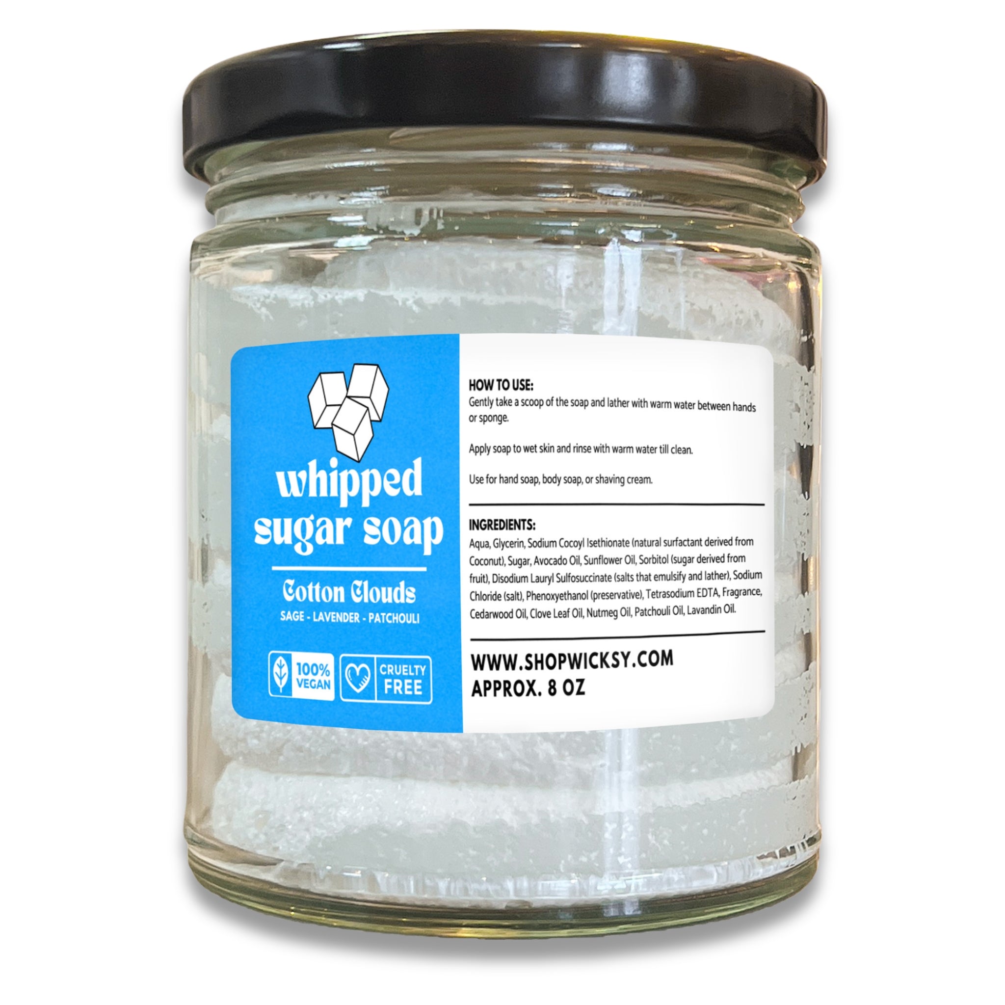 Whipped Sugar Soaps